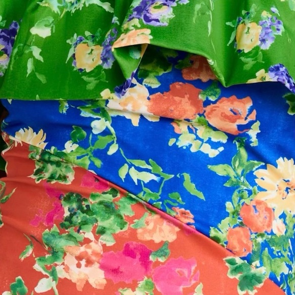 💐 Caroline Constas, Radiant Floral Colorblock Marisol One Piece Swimsuit - Picture 13 of 16